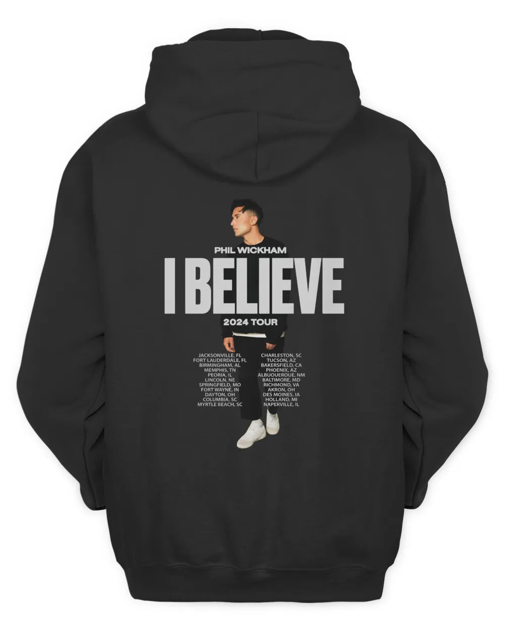 Phil Wickham Merch I Believe Tour 2024 Hoodie, Premium Hoodie, Fan Hoodie