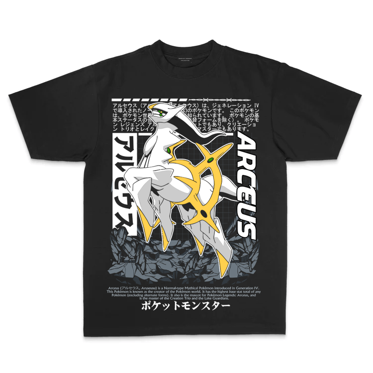 Pokemon Arceus 2 Shirt, Classic Style T-Shirts, Premium New Shirt