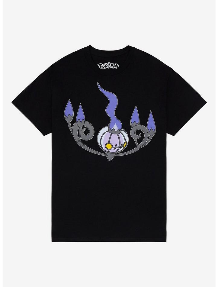 Pokemon Chandelure Jumbo Print Premium Tee, Classic Style T-Shirt