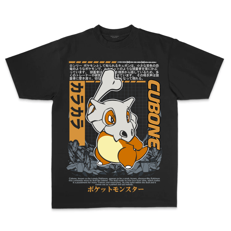 Pokemon Cubone Shirt, Classic Style T-Shirts, Premium New Shirt