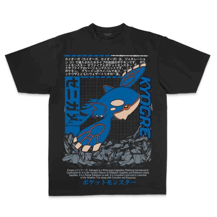 Pokemon Kyogre Shirt, Classic Style T-Shirts, Premium New Shirt