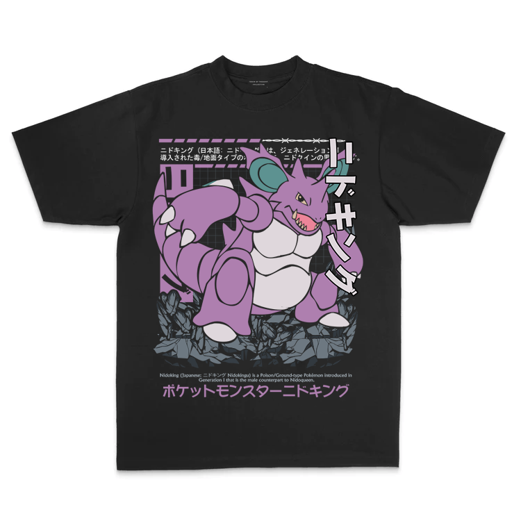 Pokemon Nidoking Shirt, Classic Style T-Shirts, Premium New Shirt