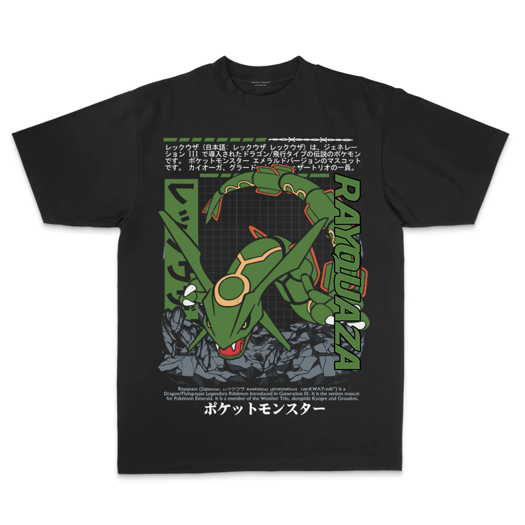 Pokemon Rayquaza 2 Shirt, Classic Style T-Shirts, Premium New Shirt