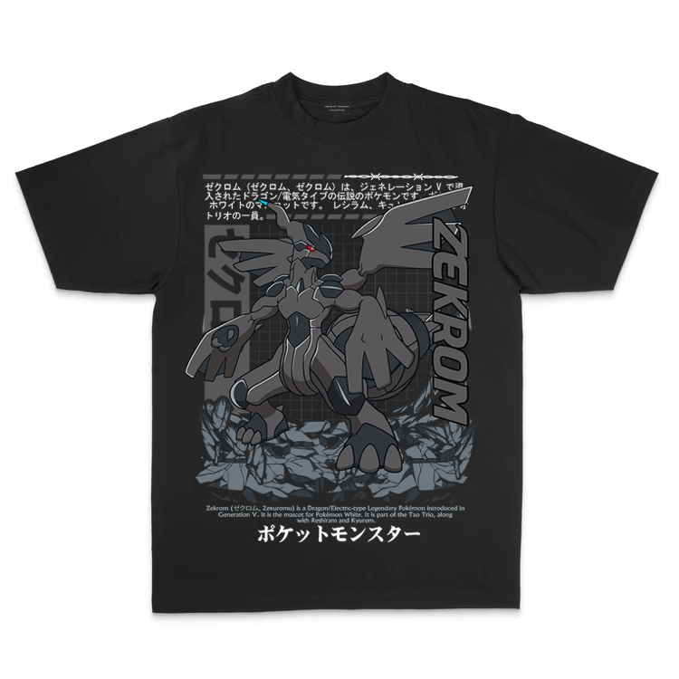 Pokemon Zekrom Shirt, Classic Style T-Shirts, Premium New Shirt