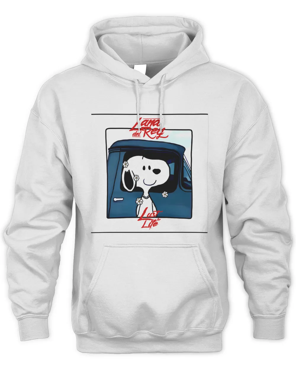 Purpulpop Snoopy Lana Del Rey Lust For Life Hoodie Pink, Premium Hoodie, Fan Hoodie