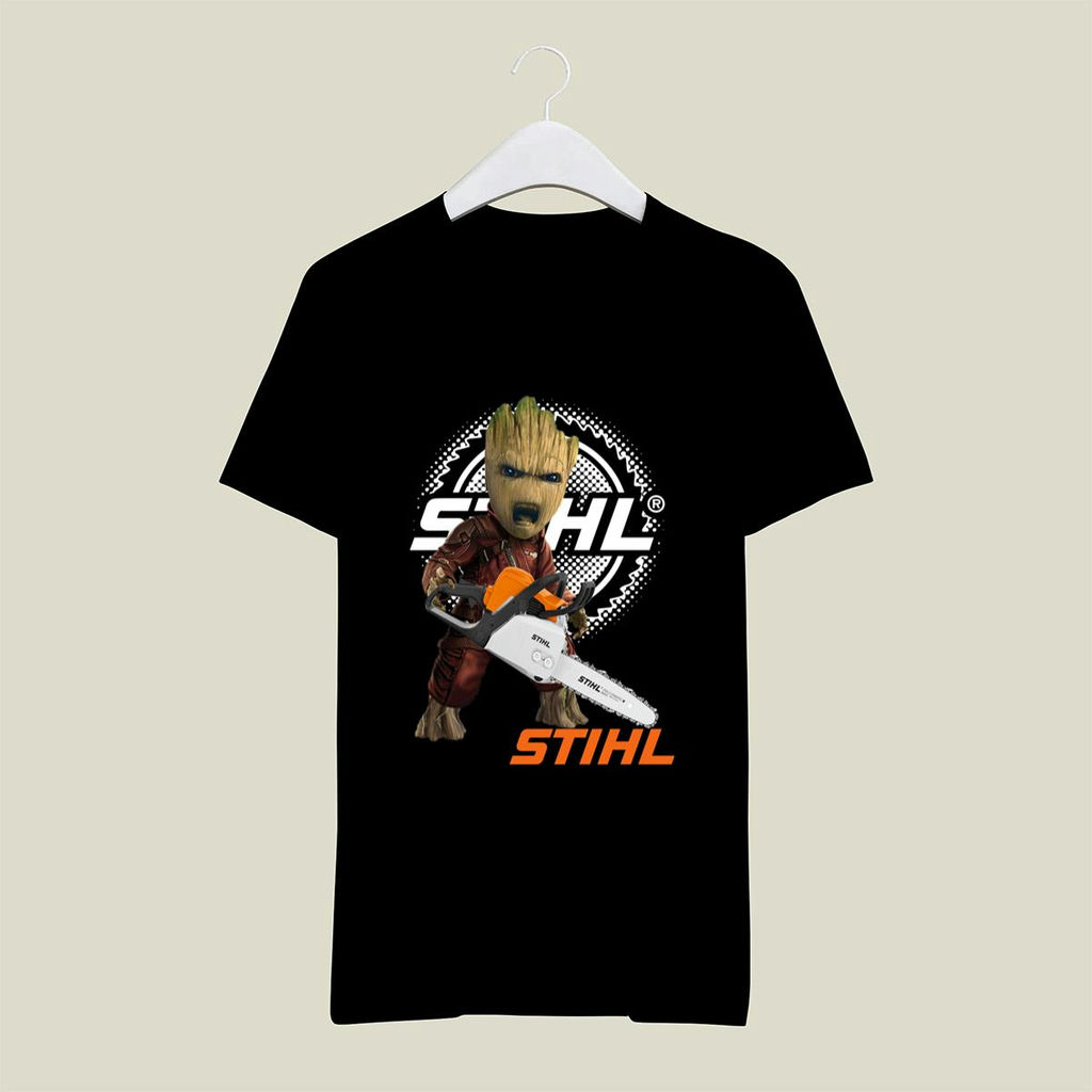 Stihl Baby Groot Chainsaw Guardians Of The Galaxy Shirt, Classic Style T-Shirt, Premium Shirt
