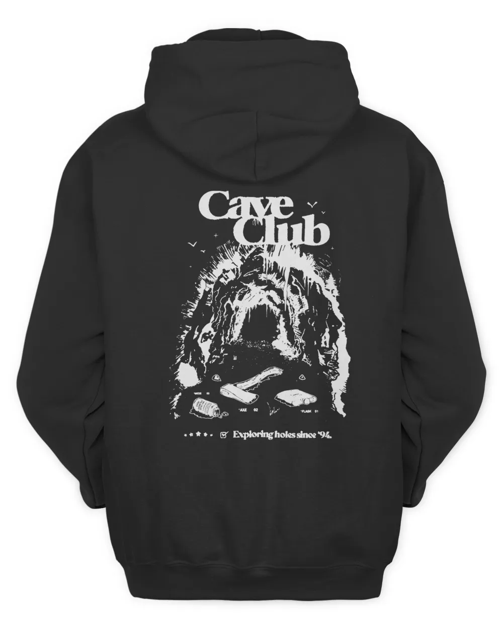 Stimpee Merch Cave Club Hoodie, Premium Hoodie, Fan Hoodie