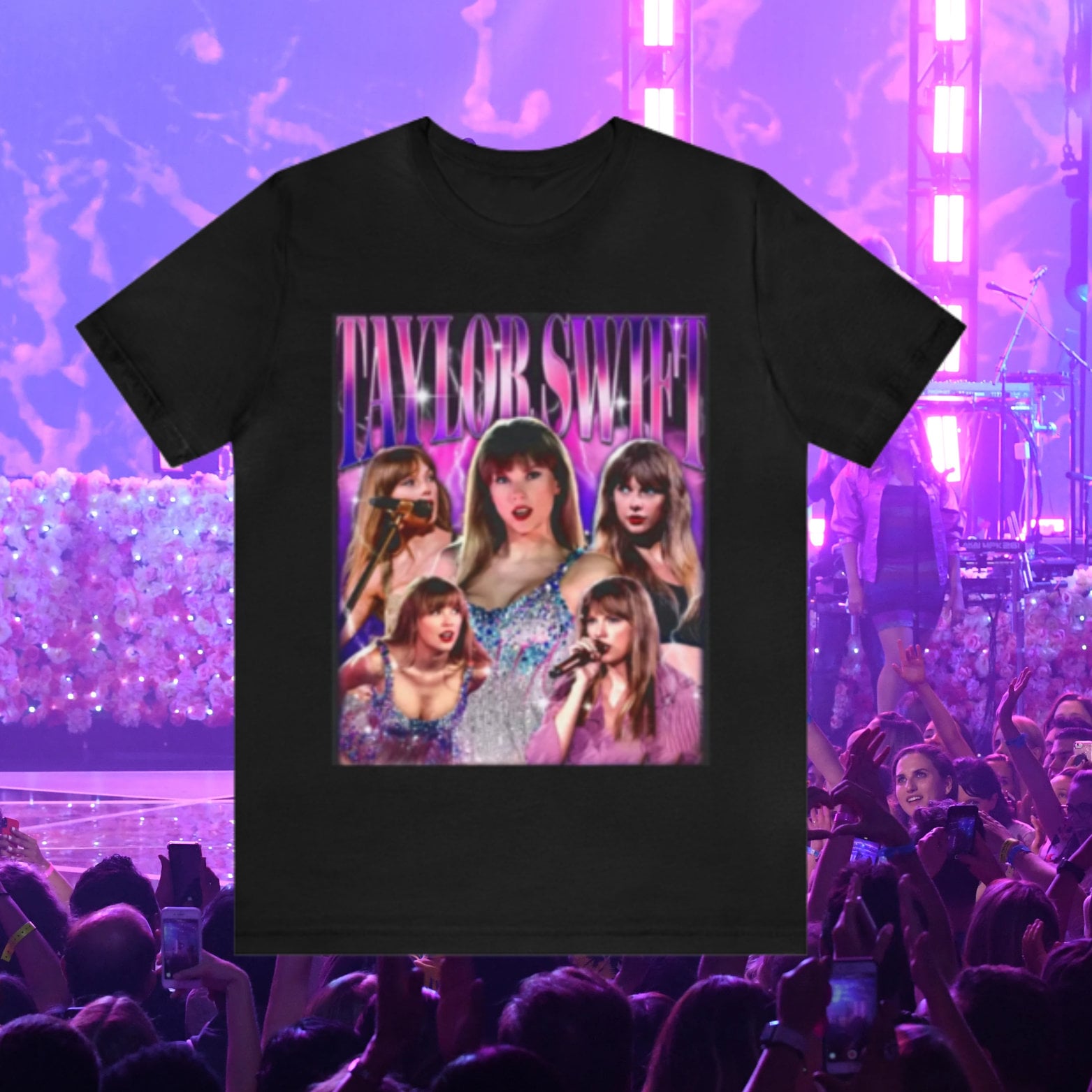 Swiftie Vintage 90S Style Shirt, The Eras Tour 2023 T-Shirt, Music Country Tees, Taylor Shirt