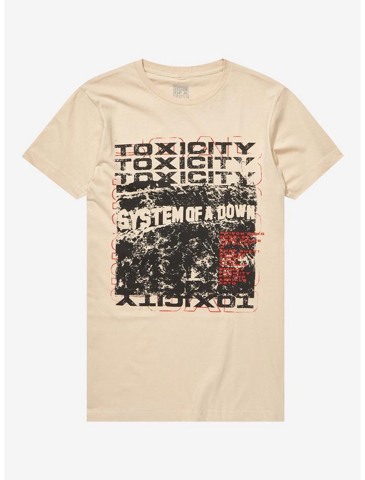 System Of A Down Toxicity Boyfriend Fit Girls Premium Tee, Classic Style T-Shirt