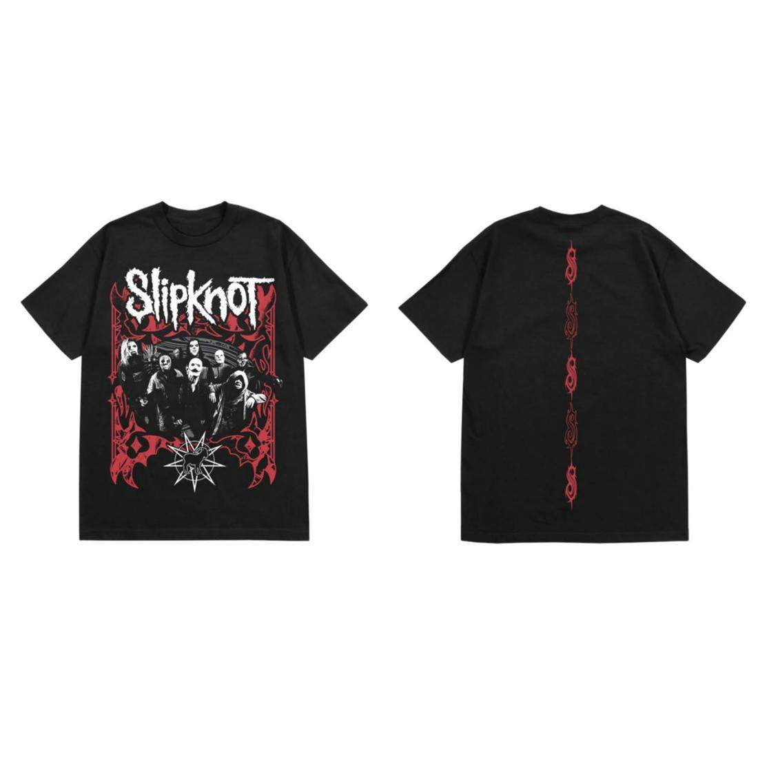 T-Shirt - Slipknot (Black) (Bolur), Classic Style T-Shirts, Premium New Shirt