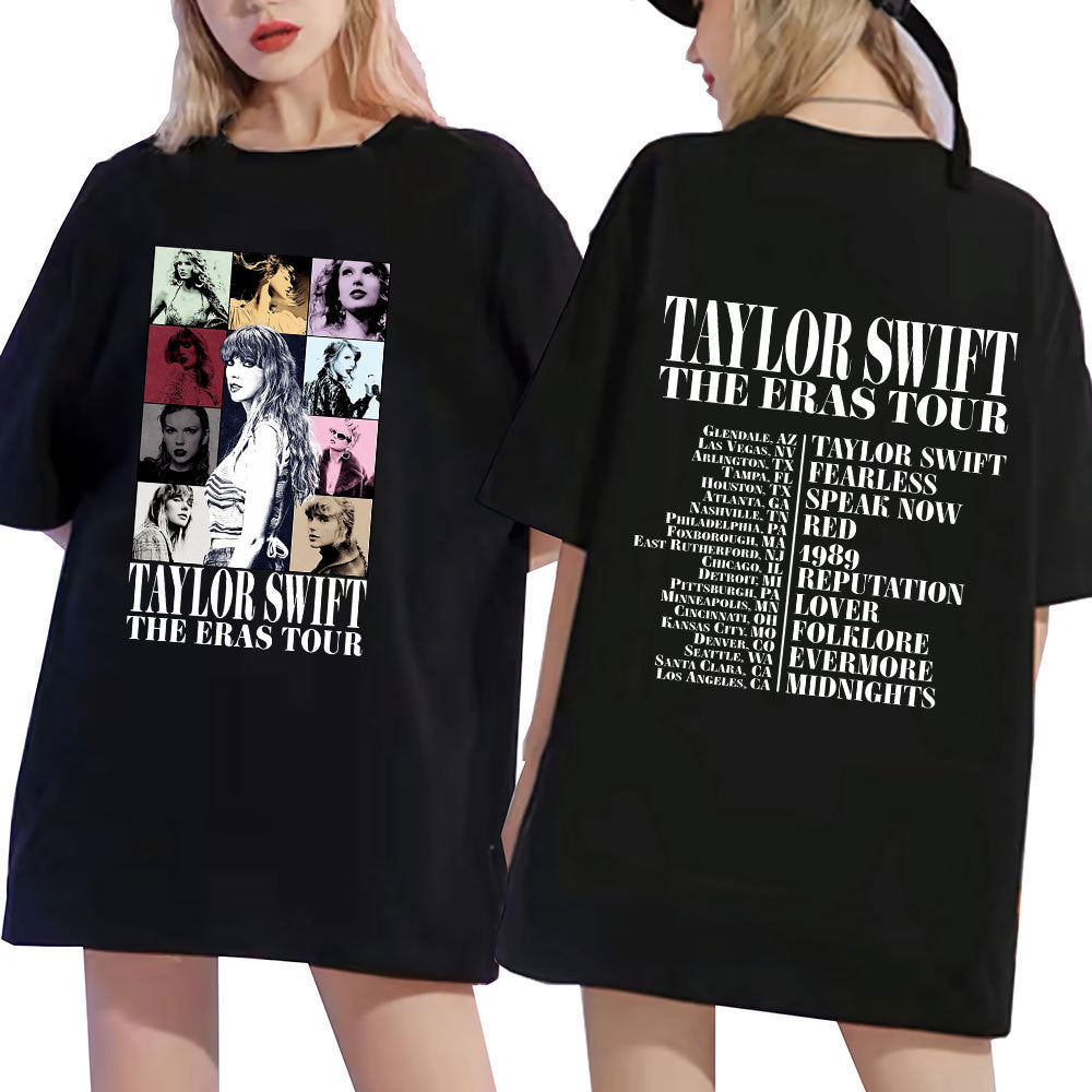 Taylor Shirt, Taylor Swift The Eras Tour T-Shirt Swifties Graphic Tee, Premium Shirt