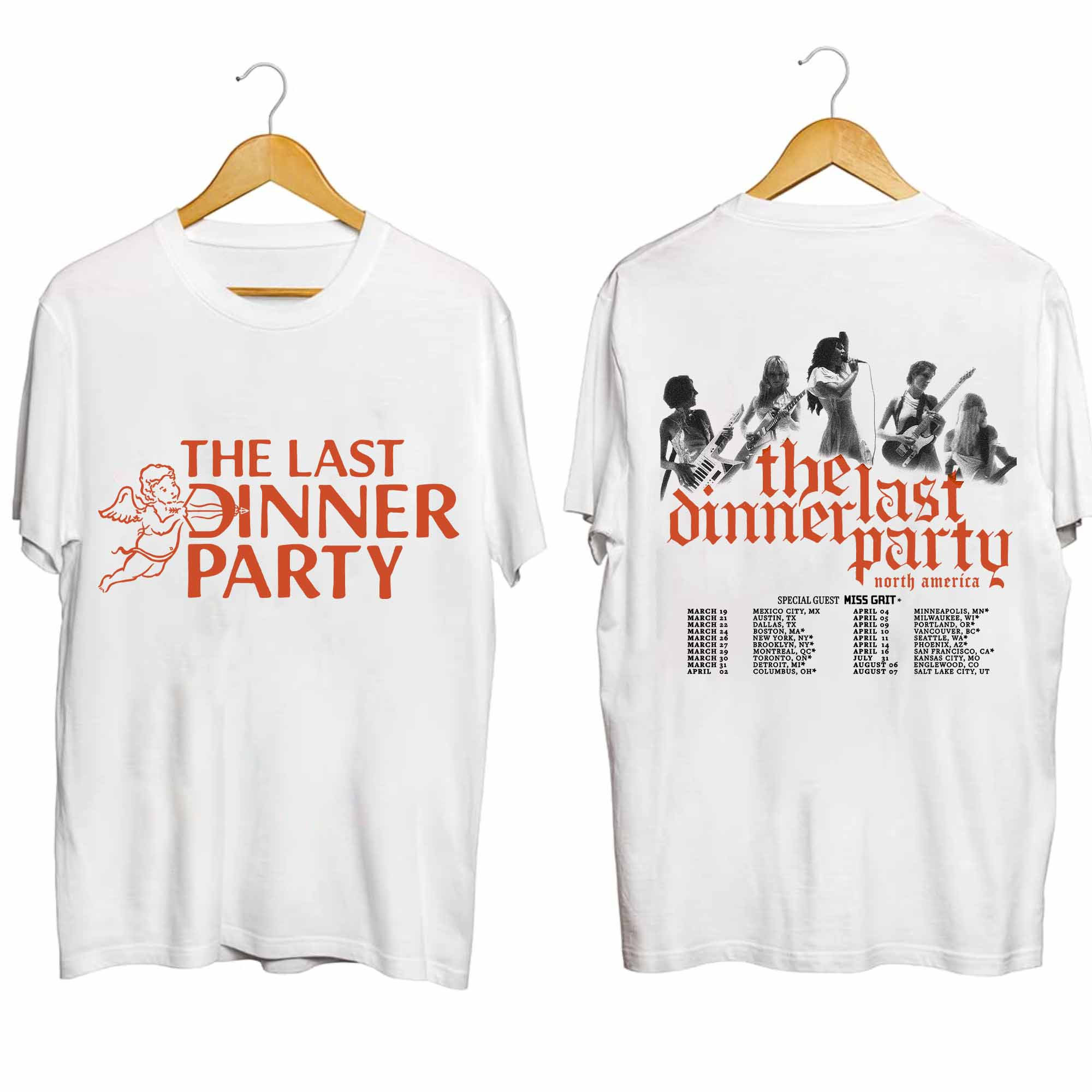 The Last Dinner Party 2024 Tour Shirt, Singer Shirt, Ablum Music Shirt, Fan Shirt, Trend Shirt