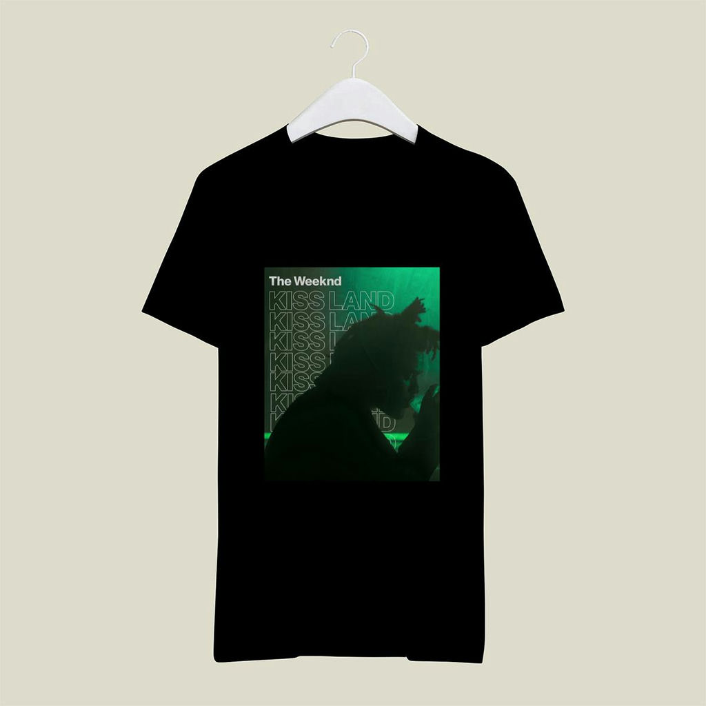 The Weeknd Kiss Land Album Cover T-Shirt, Classic Style T-Shirt, Premium Shirt